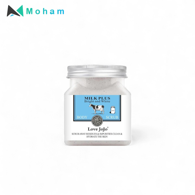 LOVE JOJO MILK PLUS BRIGHT AND WHITE BODY SCRUB