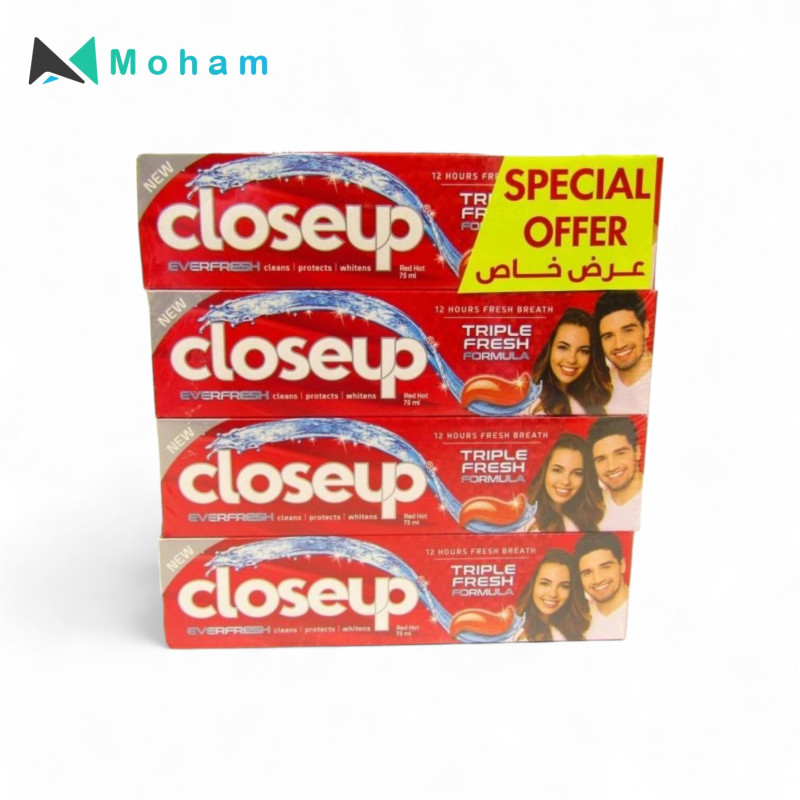 CLOSEUP TOOTH PASTE RED 75ML