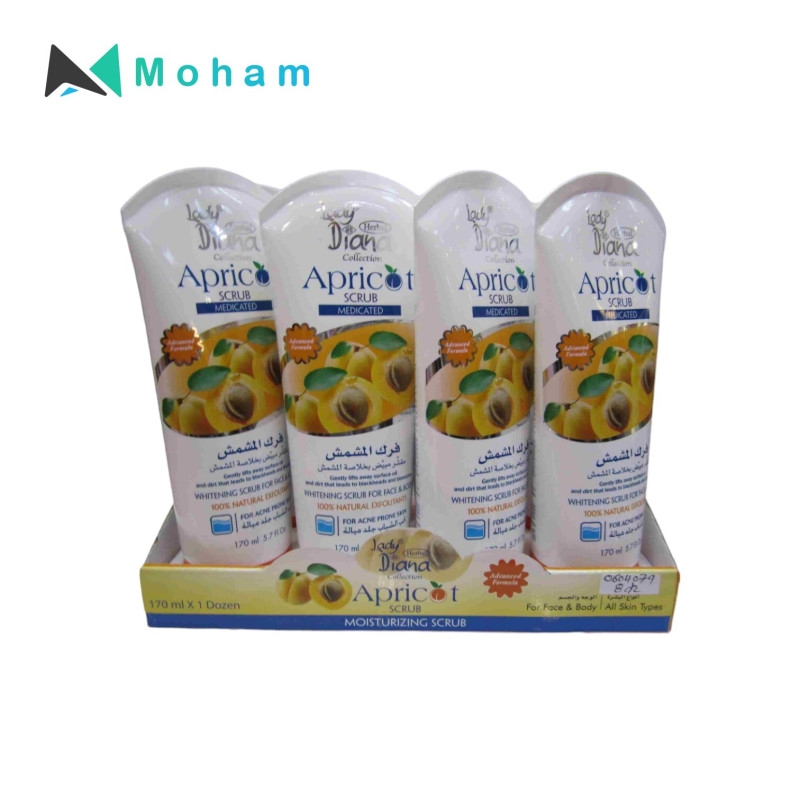 LD APRICOT SCRUB MEDICATED TUBE 170ML