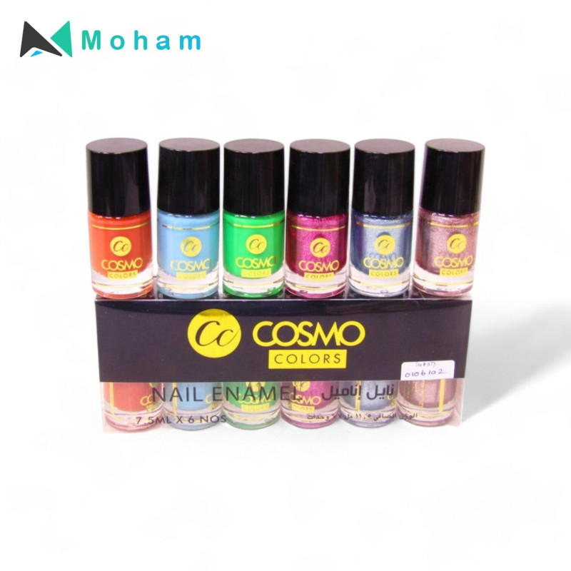 COSMO NAIL POLISH 7.5ML MIX & MATCH 12ST/BX