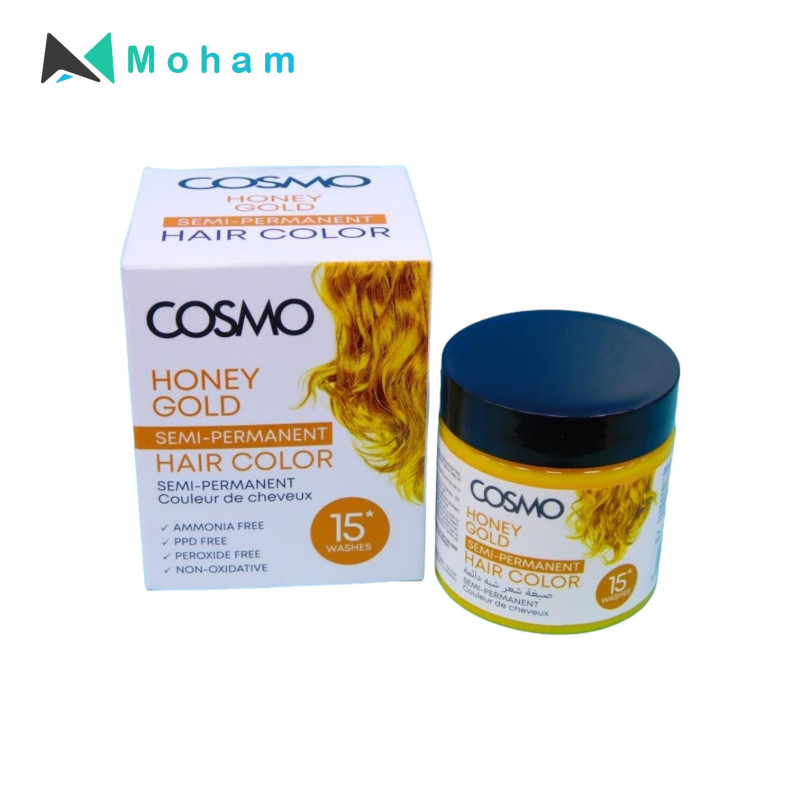 COSMO HAIR COLOUR CREAM HONEY GOLD 120GM