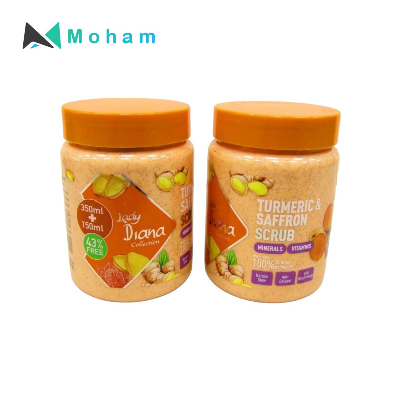 LD TURMERIC & SAFFRON SCRUB 500ML