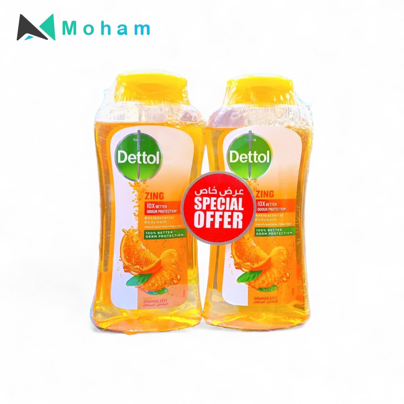 DETTOL BODYWASH ZING 250ML