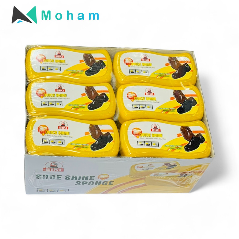 BIKI Quick Shine Shoe Shine Sponge