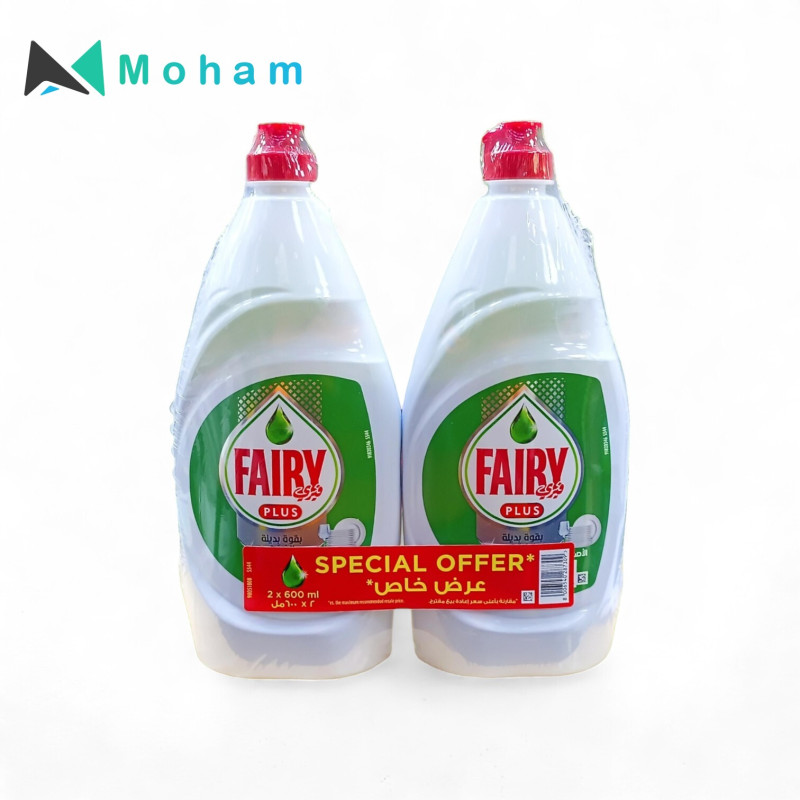 FAIRY DISHWASH LIQUID GREEN 600ML