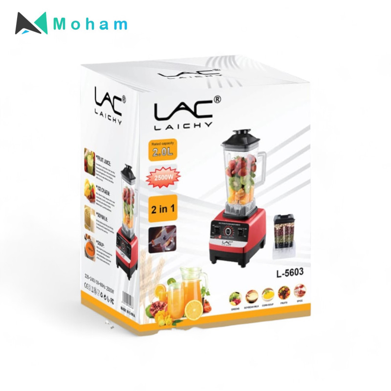 LAC LAICHY L-5603 2-in-1 Multifunctional Blender - Powerful 2500W Motor