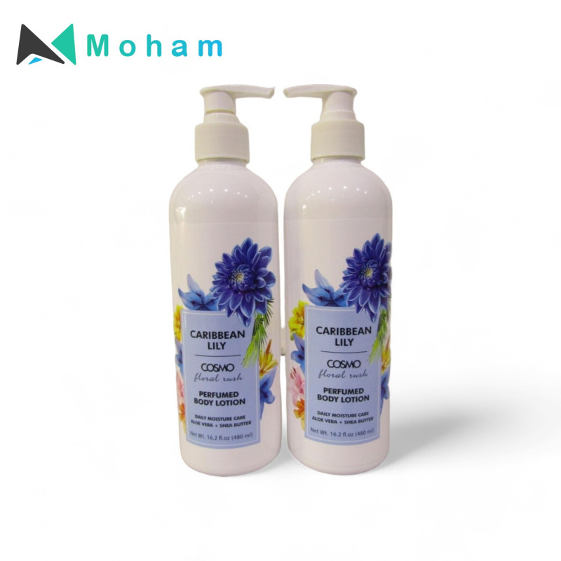 COSMO BODY LOTION CARRIBEAN LILLY 480ML