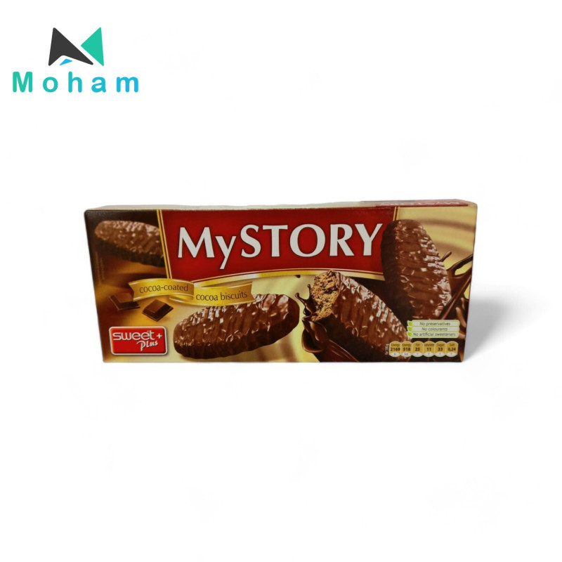 Story Cocoa-Coated Biscuits 24 pcs. 165 grams