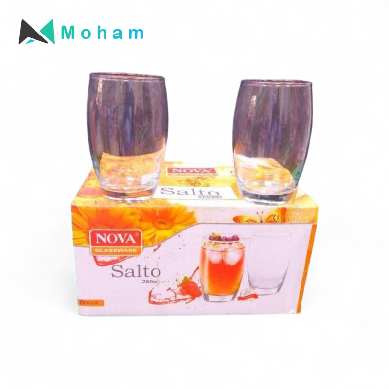 NOVA SALTO 280ML TUMBLER 6PCS PER SET