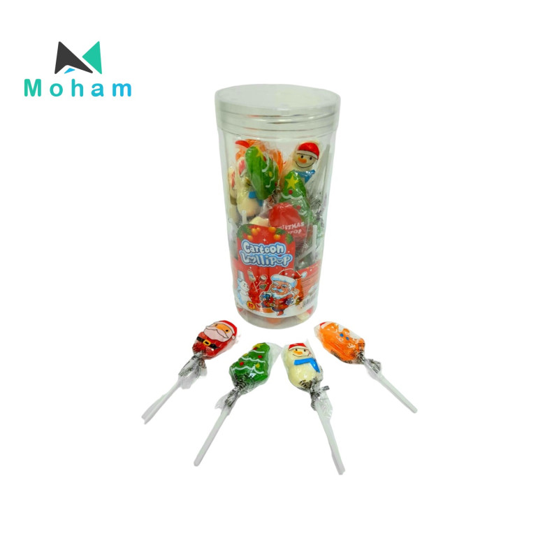 Christmas Cartoon Lollipops 30 pcs.