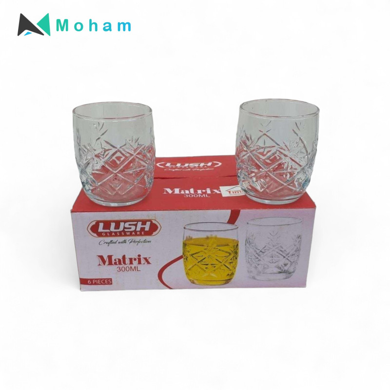 LUSH MATRIX  TUMBLER 300ML-6PCS