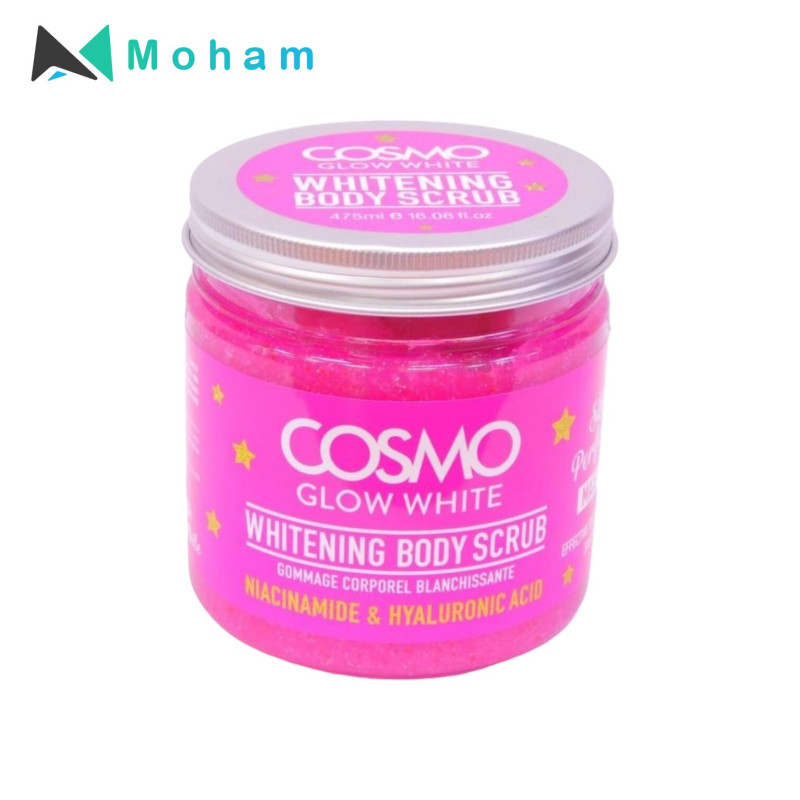 COSMO GLOW WHITE BODY SCRUB 475ML