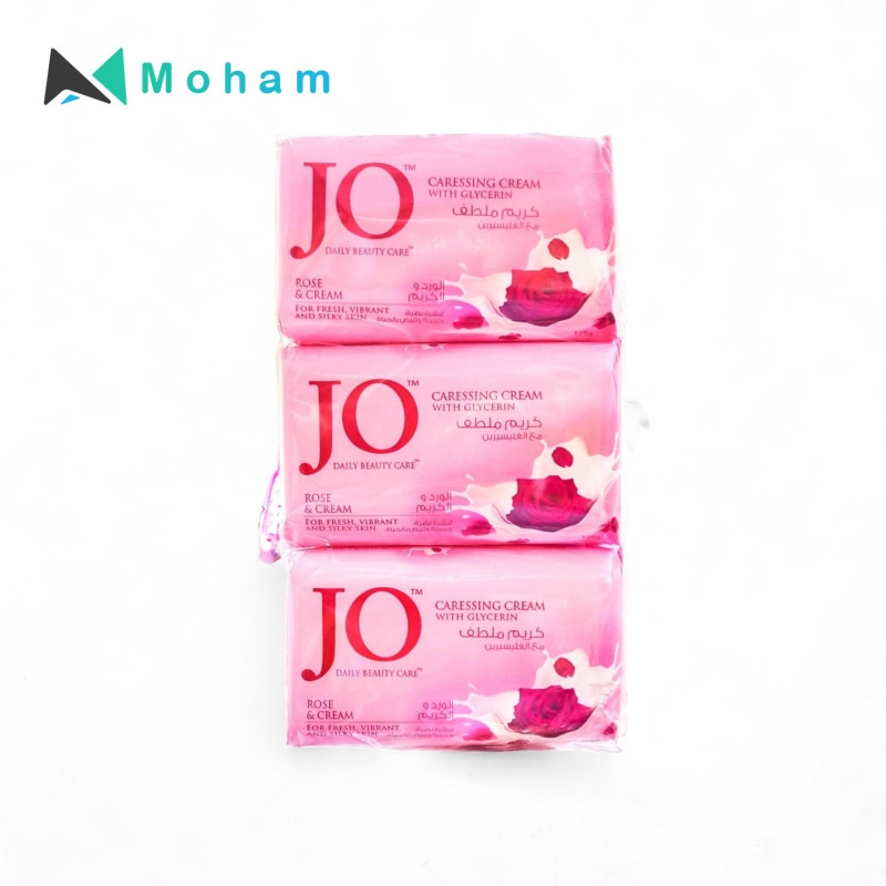 JO SOAP ROSE & CREAM 125GM