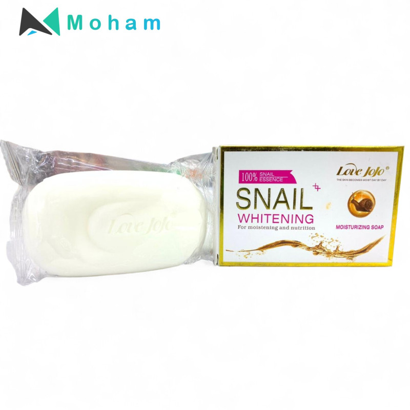 LOVE JOJO SNAIL WHITENIING MOISTURIZING SOAP