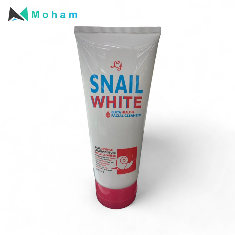 SNAIL WHITE GLUTA HEALTHY FACIAL CLEANSER