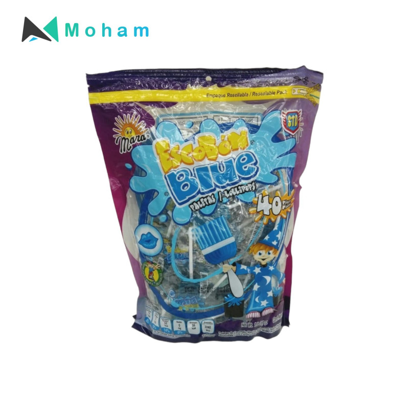 Mara Kess Blue Lollipops 40pcs. 14 Grams