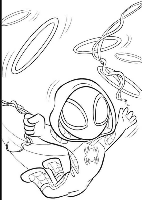 Ghost-Spider's Web-Slinging Adventure