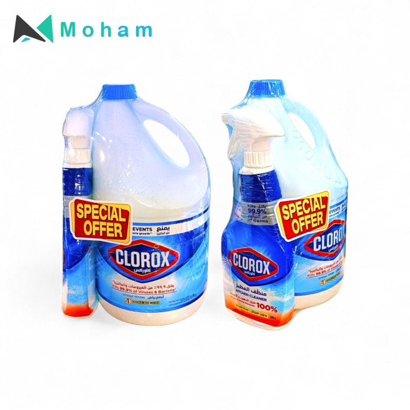 CLOROX 1GLN+KITCHEN CLEANER 500ML