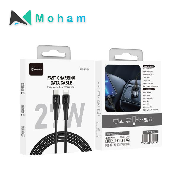 LC993 Type-C to Type-C and Type-C to Lightning Fast Charging Cable