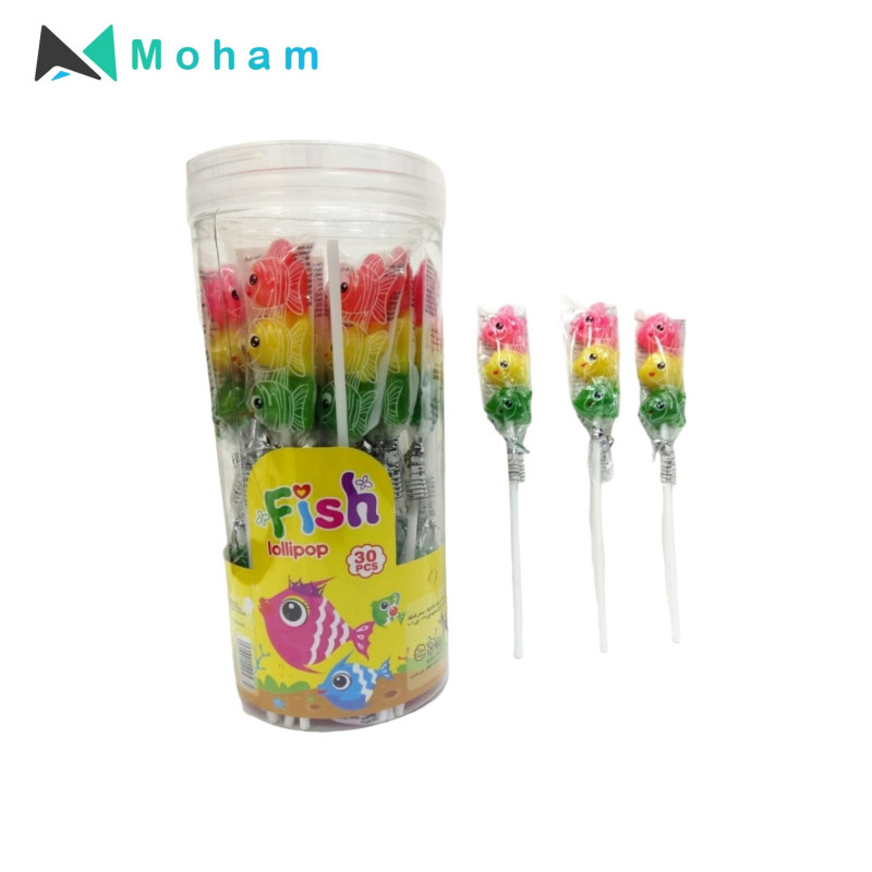 Fish Lollipops 30pcs. 15 Grams