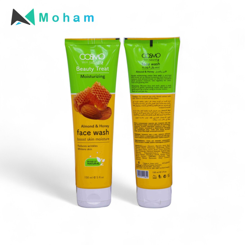 COSMO ALMOND & HONEY FACE WASH 150ML
