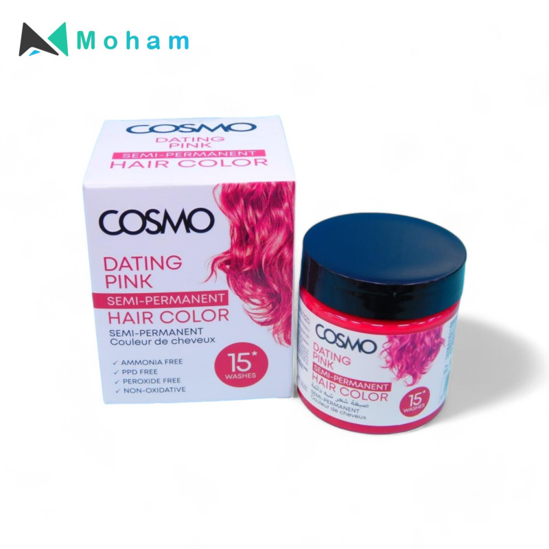 COSMO HAIR COLOUR CREAM DATING PINK 120GM