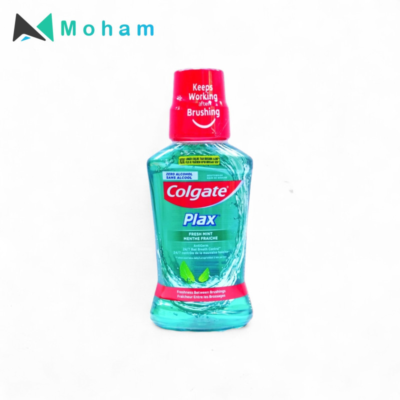 COLGATE MOUTHWASH PLAX FRESH MENT GRN 250ML