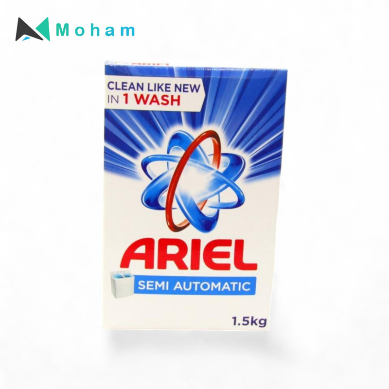 ARIEL DETERGENT POWDER BLUE 1.5KG