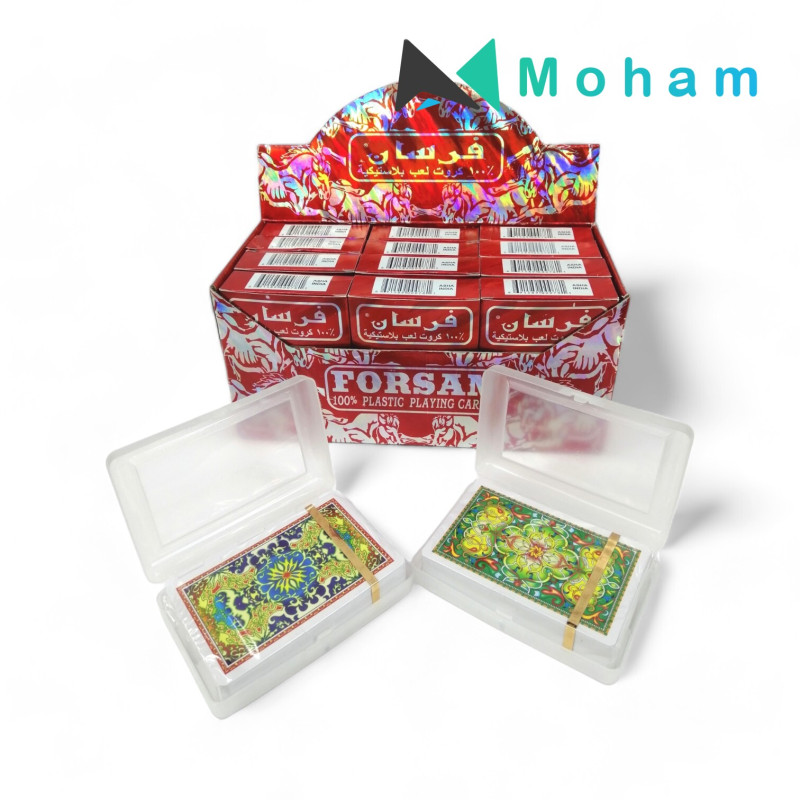 FORSAN 100% Plastic Playing Cards