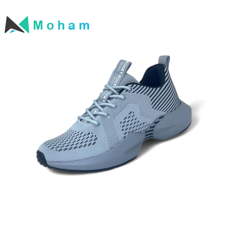 SPIC L.GRY/BLK Men's Running Shoes