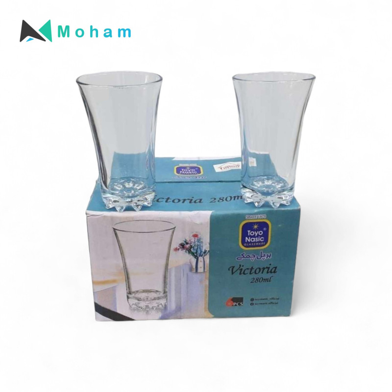 TOYO NASIC VICTORIA TUMBLER 280ML 6PCS