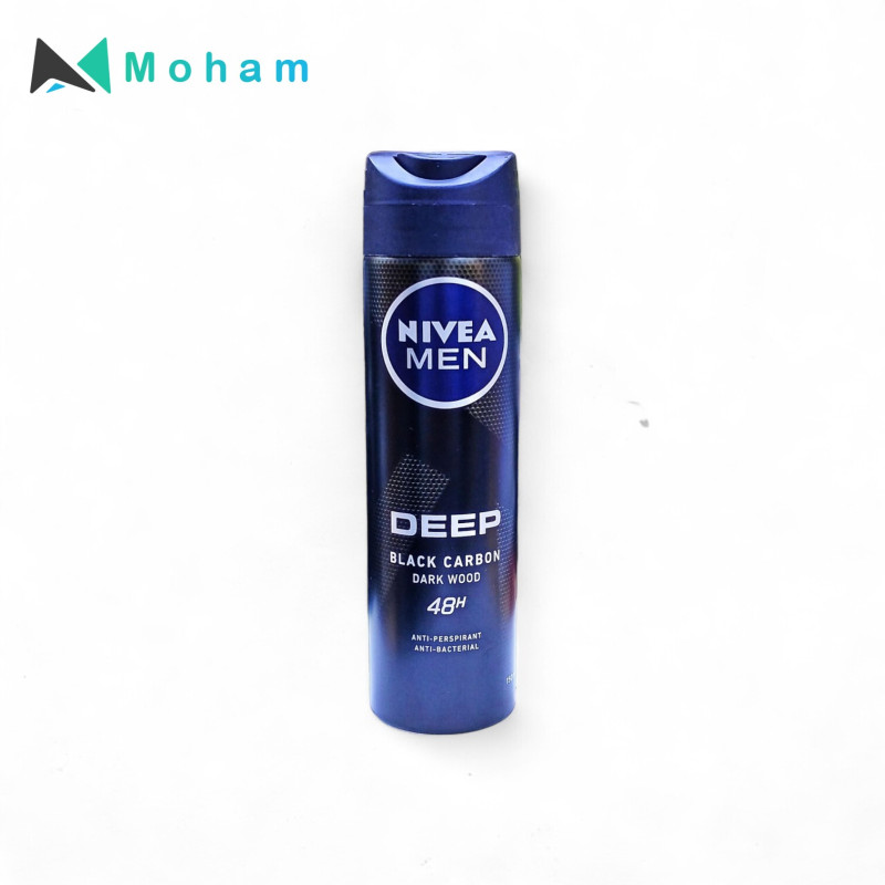 NIVEA DEO SPRAY DEEP BLACK CARBON 150ML