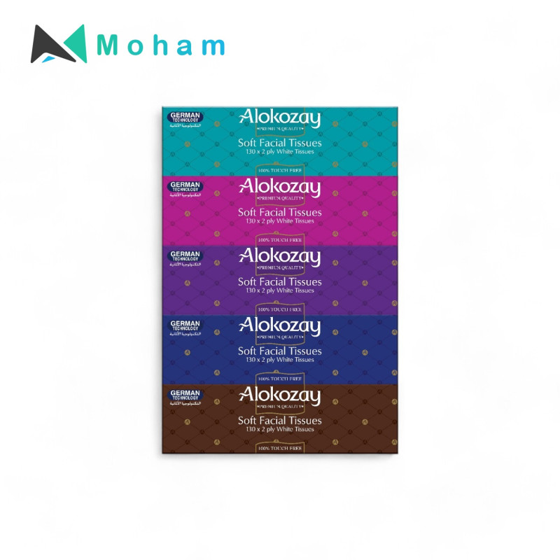 Alokozay Facial Tissue 130x2 plyx30 pcs