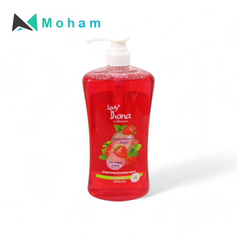 LD SHOWER GEL STRAWBERRY 1000ML