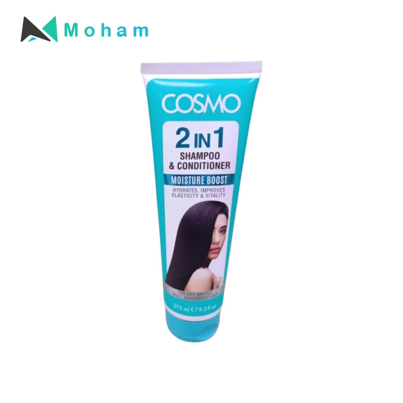 COSMO MOISTURE BOOST 2IN1 SHMP+COND 275ML