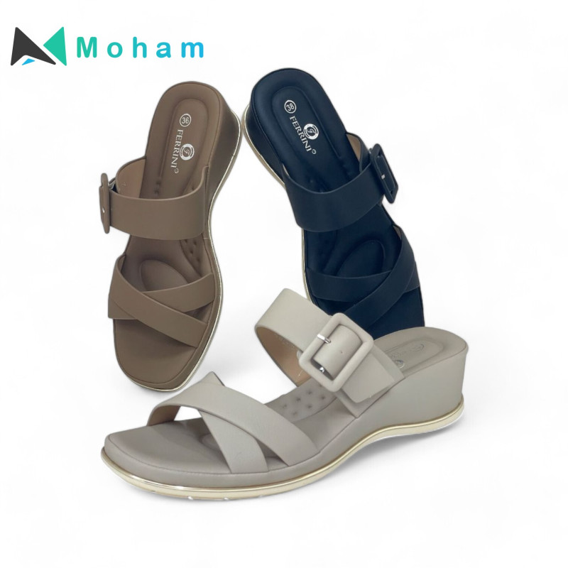 Ferrini Spic Wedge Sandals
