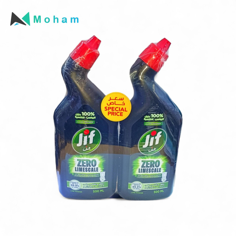 JIF TOILET CLEANER LIME POWER 500ML+500ML