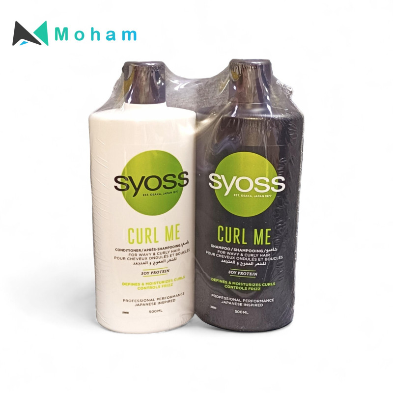 SYOSS SHAMPOO + CONDITIONER CURL ME 500ML