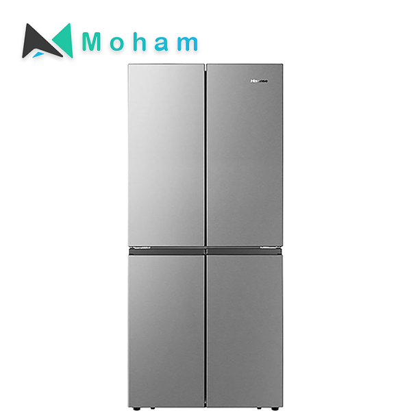 Hisense RT418N4ASU Top Mount Refrigerator with Recessed Handle,LED interior Light, Separate Temperature control for Fridge and Freezer,No Frost with 10 Years Compressor warranty