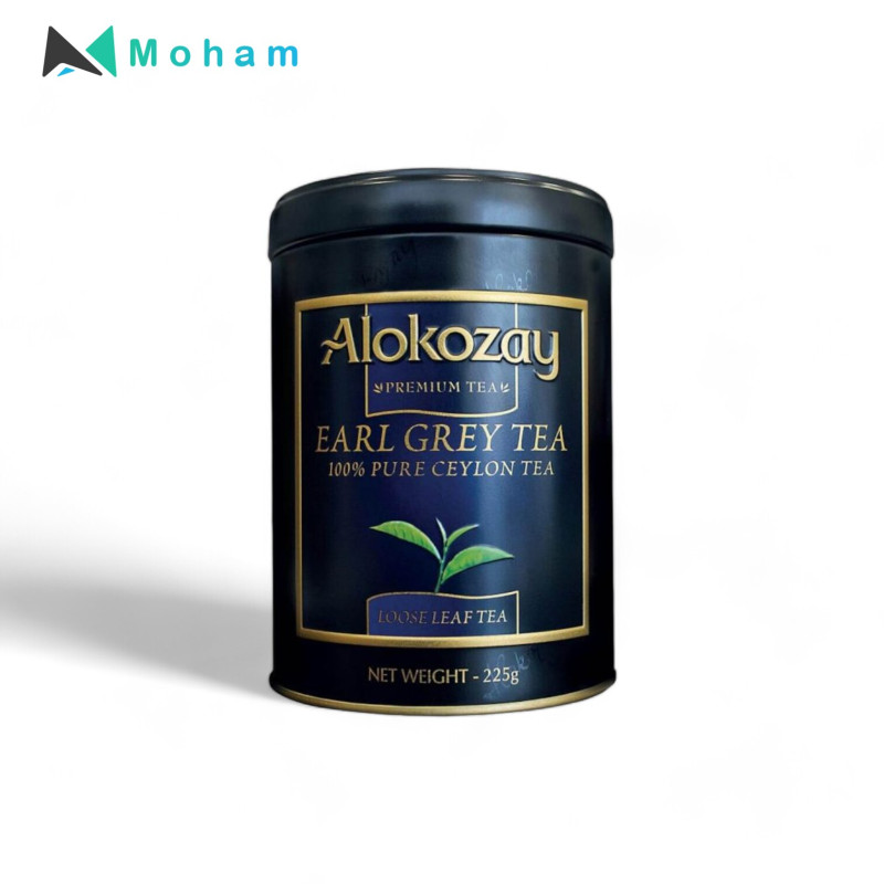 Alokozay Earl Gray Tin Tea 225Gms