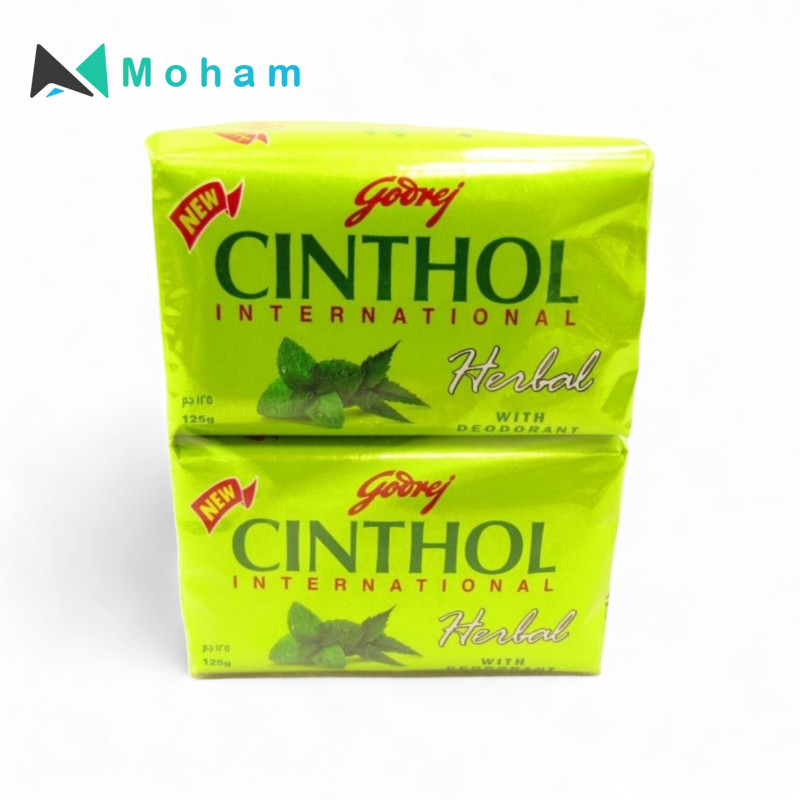 CINTHOL HERBAL SOAP 125GMS PACK OF 6 PCS