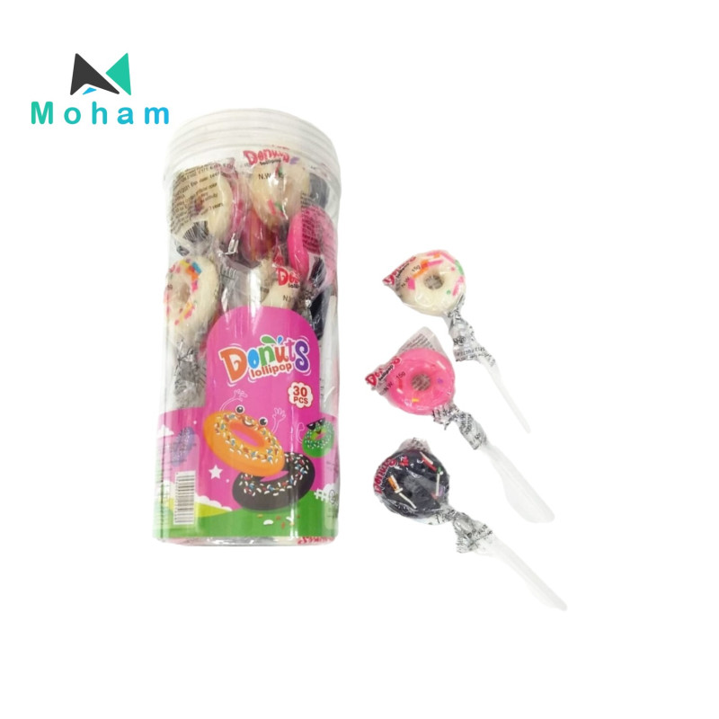 Donut Lollipops 30pcs. 15 Grams