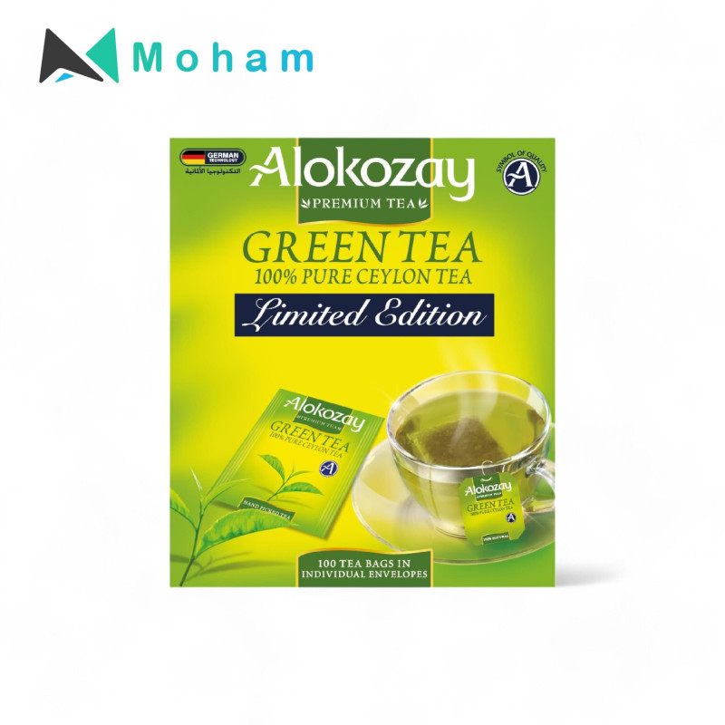 Alokozay Green Tea 100 Knoted