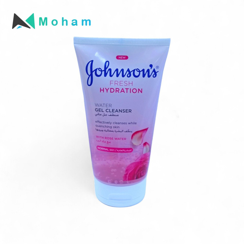 JOHNSON WATER GEL CLEANSER WITH ROSE 150ML