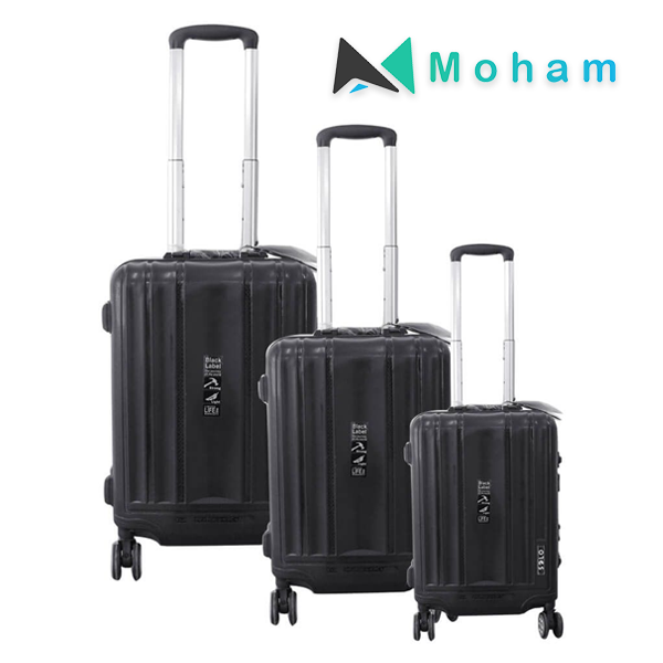 Solo Presents Unbreakable & High-Quality 3 Piece Luggage Set Made with PP