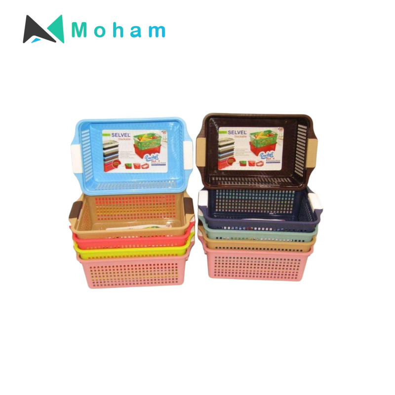 OLA BASKET ASSORTED COLORS