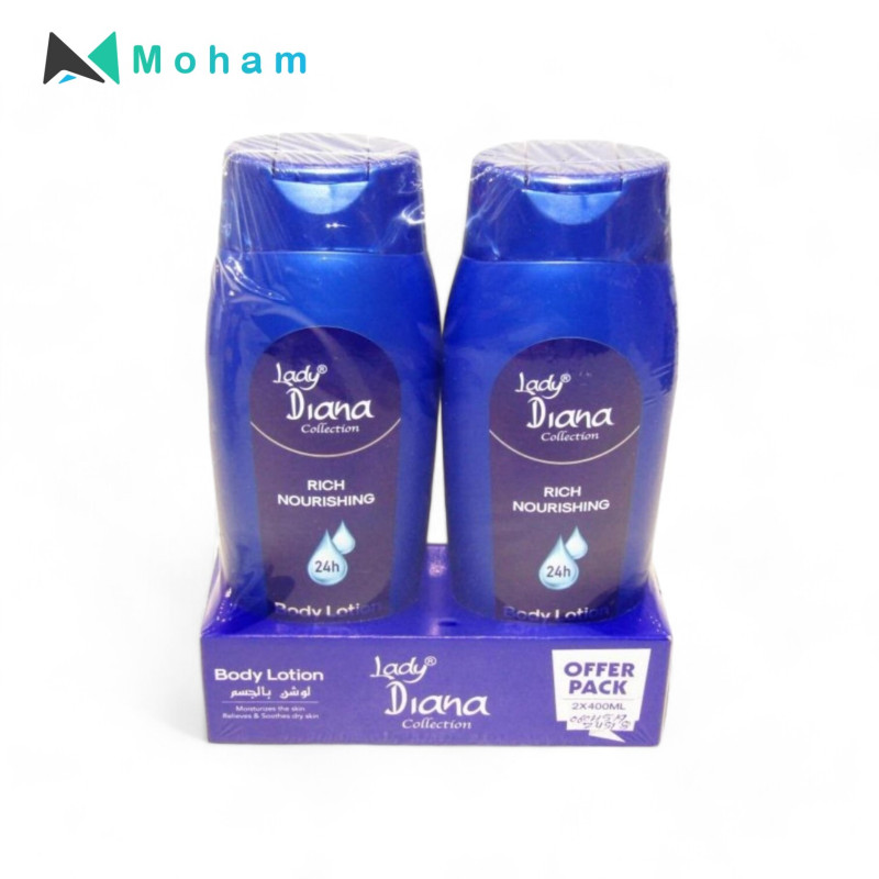 LD RICH & NOURISHING LOTION 400ML-TWIN PCK