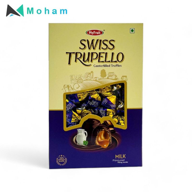 Swiss Trupello Centered Filled Chocolates(Milk)