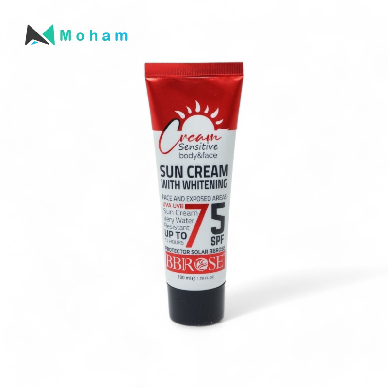 BBROSE Sunscreen 12 hours spf 75 for sensitive skin and body 75