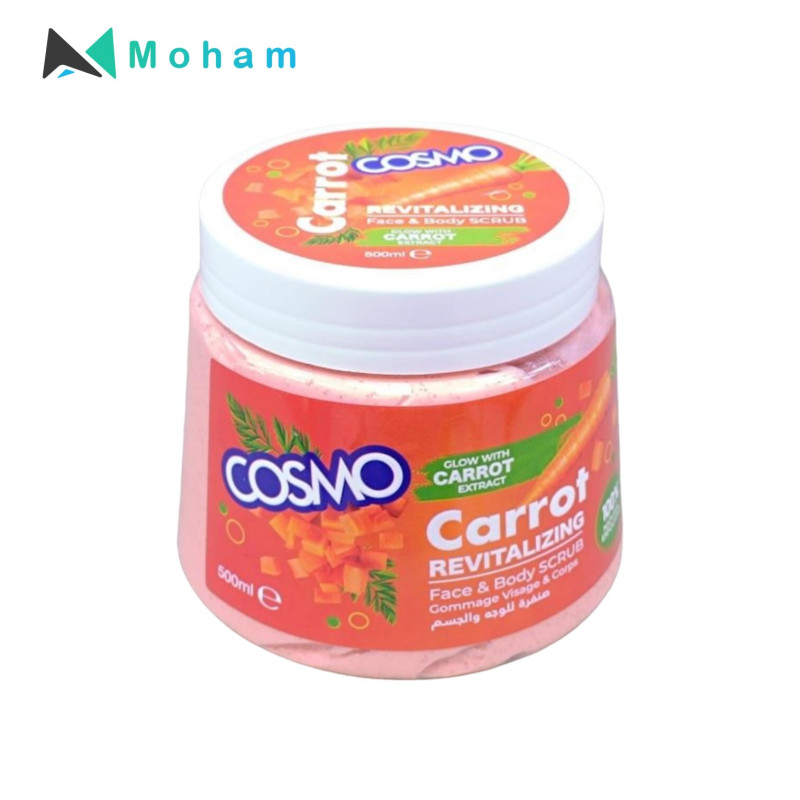 COSMO CARROT FACE & BODY SCRUB 500ML